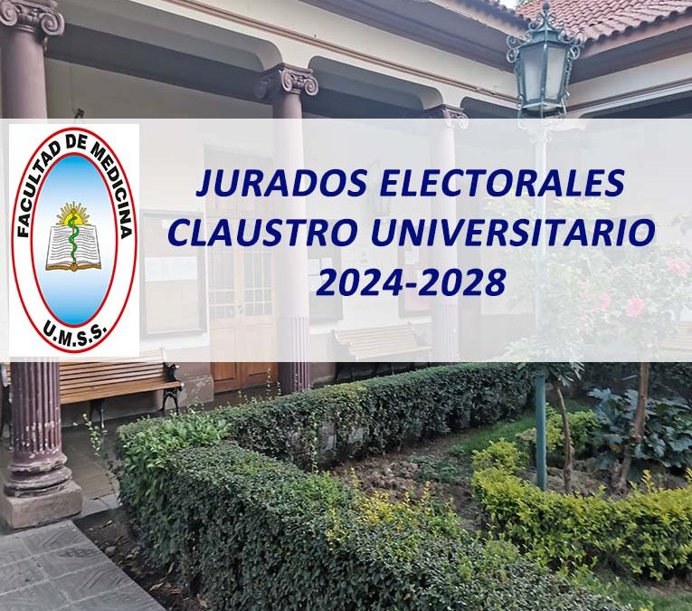 Jurados Electorales Claustro Universitario 2024-2028