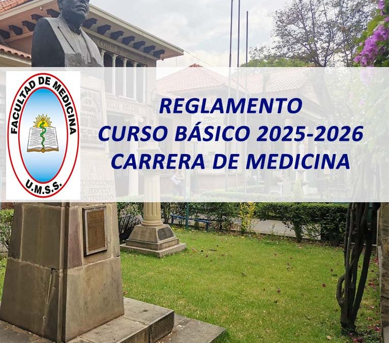 Reglamento Curso Básico 2025-2026 Carrera de Medicina