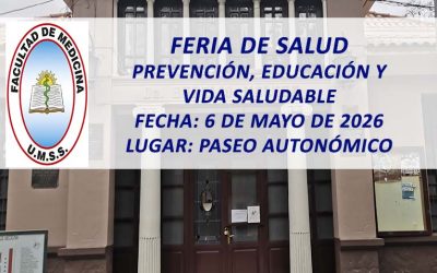 Feria de Salud Prevención, Educación y Vida Saludable Fecha 06 de mayo de 2026 Lugar Paseo Autonómico